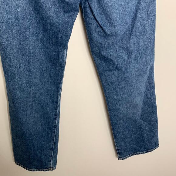 AGOLDE Pinch Waist Straight Jeans Womens Size 26 Blue - Picture 4 of 16